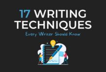 17 Základních technik psaní pro zlepšení vašeho stylu