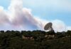 Дикі пожежі в Іспанії порушили роботу Глибокого космічного комплексу NASA